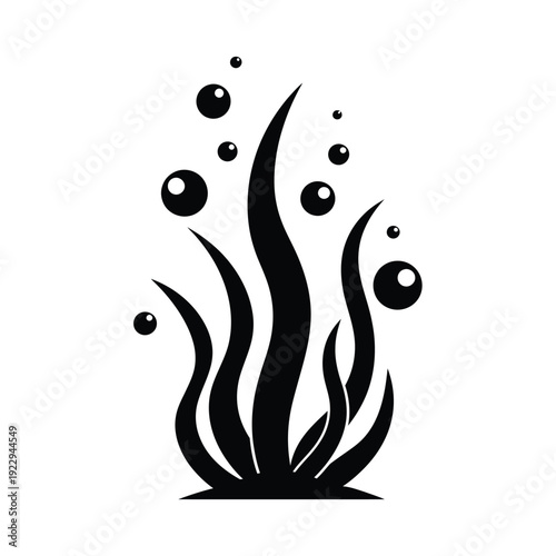 Vector illustration black starburst icon with great job text