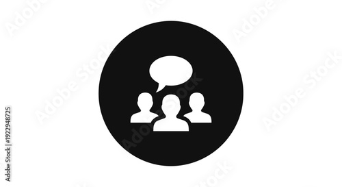 Icon Of Group Conversation