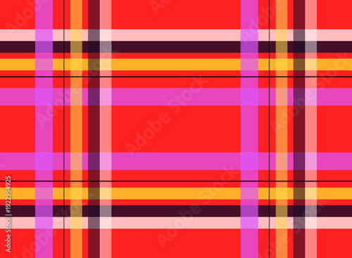Arrière plan de style "tissu madras" rouge et violet