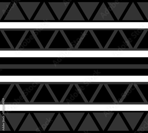  Arrière plan thème "triangles'  noir et blanc