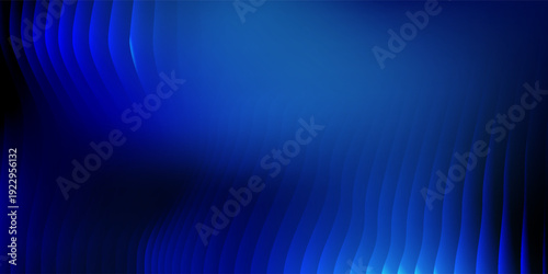 Modern dark blue magic blue blur abstract background with vignette simple abstract modern