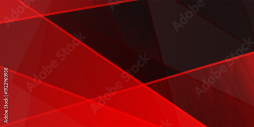 Modern red black polygon abstract elegant background vector illustration banner business product present art simple abstract