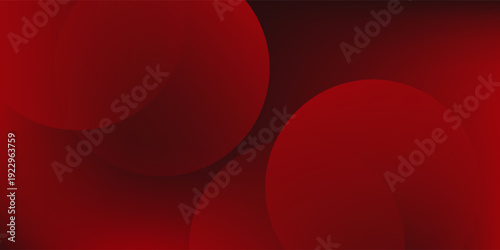 Modern Sultry Dark red abstract gradient background design. Curling wave of red on dark red background. Dark red banner abstract