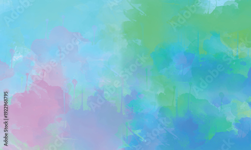 Creative paint texture wallpaper with artistic watercolor layering