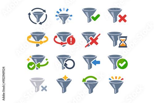 Reset vector progress simple icon completed pending retried generation restored reverted state