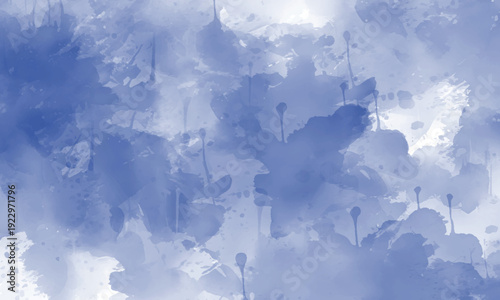 Decorative abstract paint texture with blended watercolor splashes and gentle motion