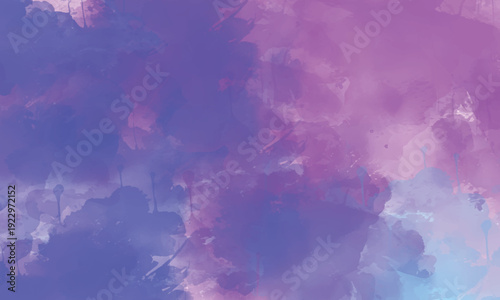 Artistic splash texture background with blended watercolor effects and soft gradients