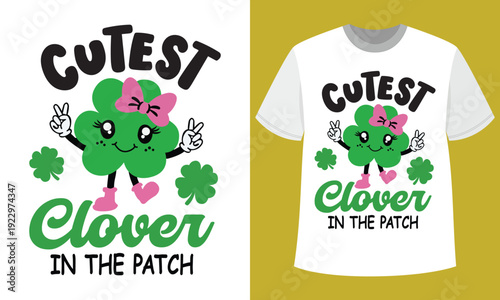 St Patricks Day Girls T-Shirt Design