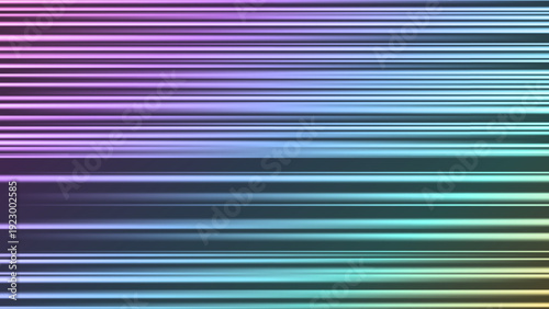 Abstract background with horizontal rays