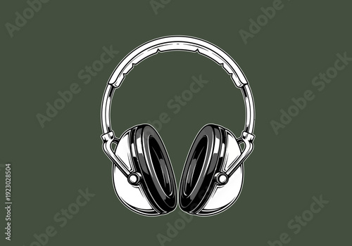Professional Studio Headphones for Audio Monitoring.