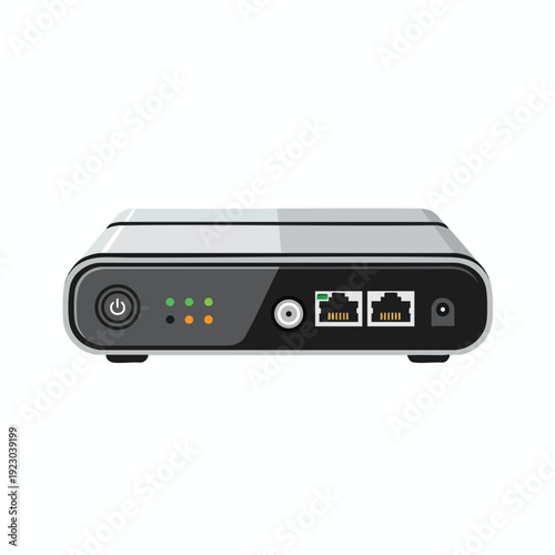 Modern Network Device with Multiple Ports