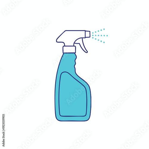 Cleaning Spray Bottle Icon