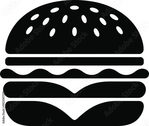 Modern Minimalist Vector Icon Mega Collection: Social Media Logos, Floral Silhouettes, UI Elements, and Fast Food Icons