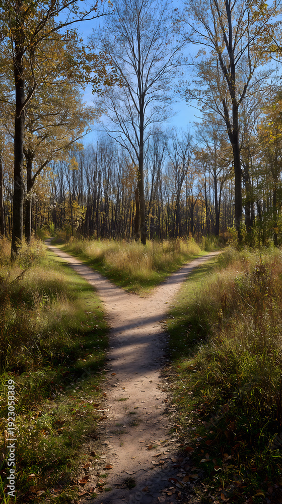 Fototapeta premium Forest Fork
