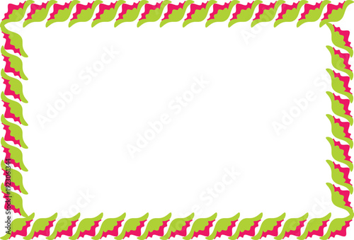 the pattern of picture frame