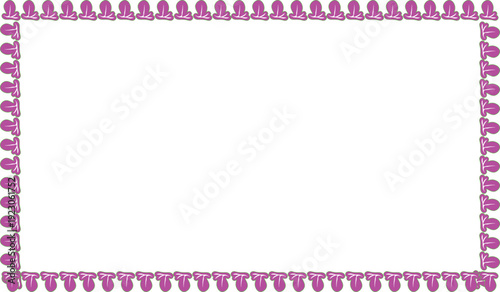 the pattern of picture frame