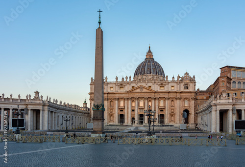 Wallpaper Mural St. Peter's Basilica on Saint Peter's square in Vatican, center of Rome, Italy Torontodigital.ca