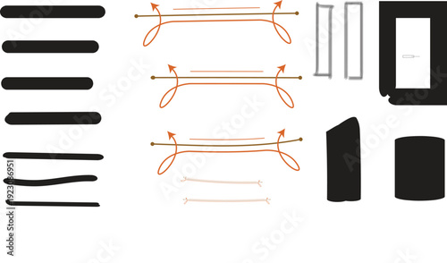 set of tools for drawing