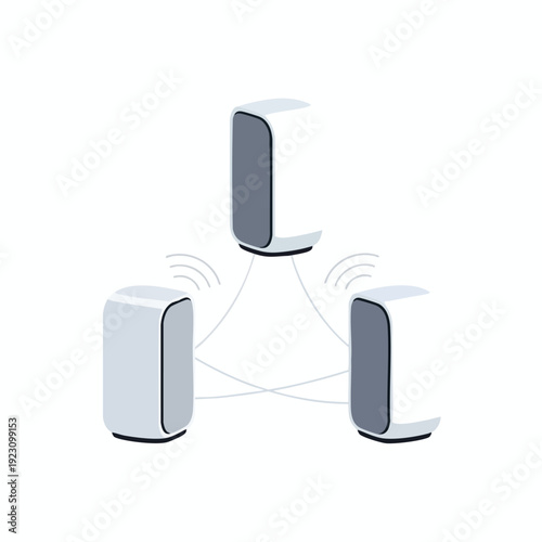Wireless Mesh Network with Multiple Connected Devices for Seamless Internet Connectivity