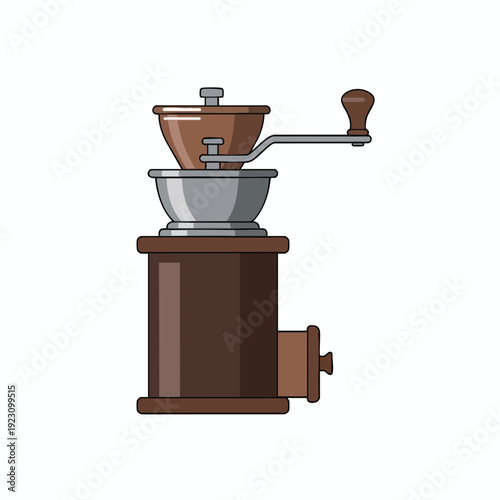 Vintage Coffee Grinder for Freshly Ground Coffee Beans