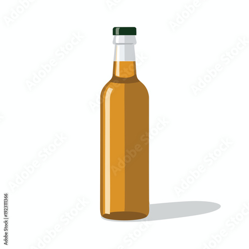 Blank Glass Bottle for Beverages and Refreshing Drinks
