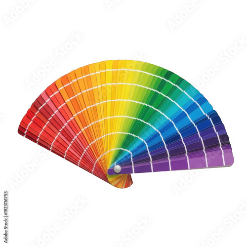 A vibrant color wheel showcasing a spectrum of hues and shades.