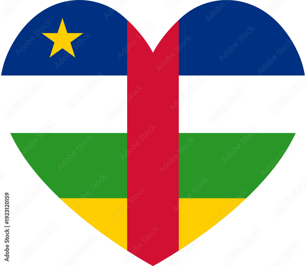 Obraz premium central african republic 