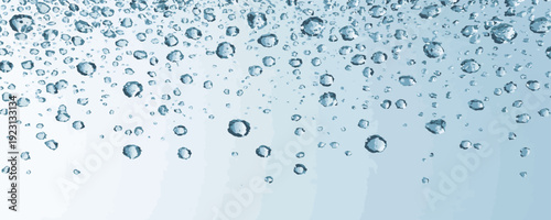 Beautiful bubbles. Water drops for the background.