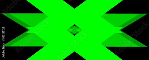 Foto Dynamic lines geometric background