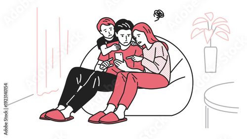 スマホで困っている家族