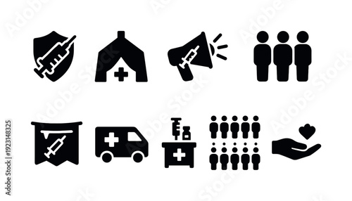 Fitness and exercise line icon set. Gym, workout, health activity outline collection