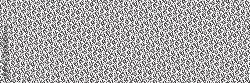 Black snake skin pattern isolated on white background eps 10