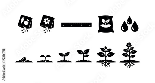 Business, finance flat icon set. Corporate, money, economy flat icons collection