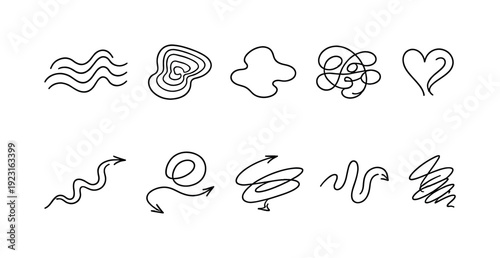 Coffee, cafe flat icon set. Beverage, coffee shop, espresso icons flat collection