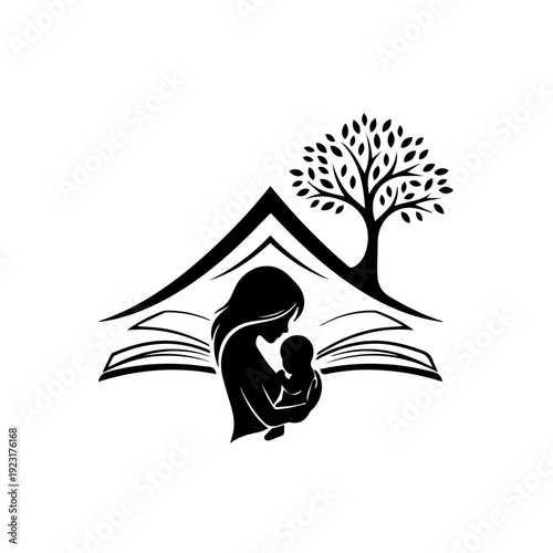 Motherhood and growth logo