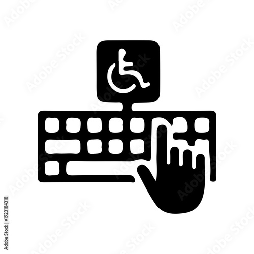 Accessibility Keyboard Icon