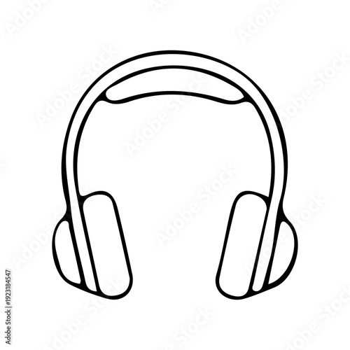 Headphones Icon Outline