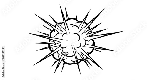 Comic Explosion Effect