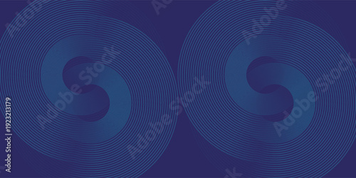 Circles Lines round frame, dynamic vector AI Technology science music concept lines.