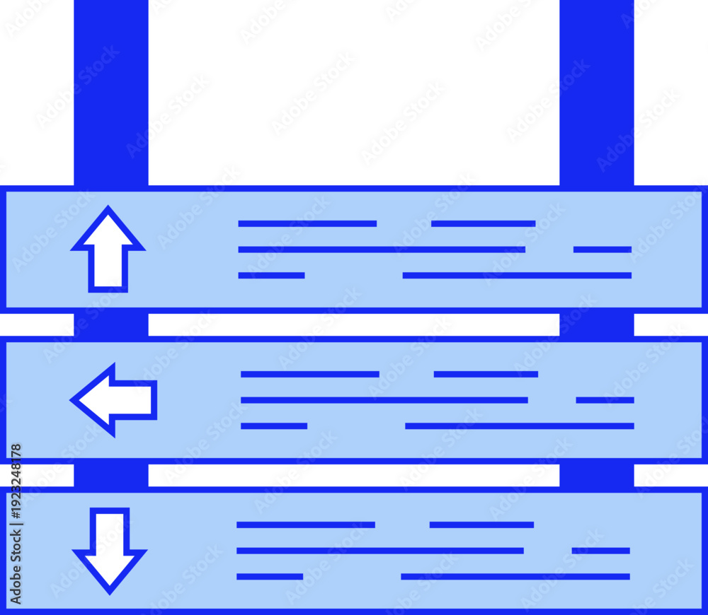 Fototapeta premium Airport Service Icon Element Set