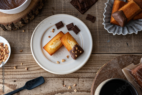 おやつの時間　フィナンシェ	