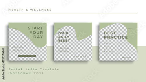 instagram post template