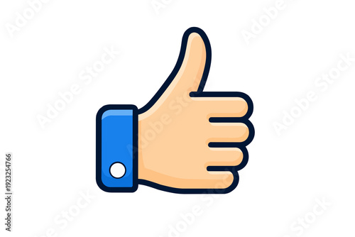 thumbs up icon or like button