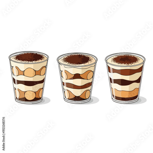 Tiramisu Dessert Cups
