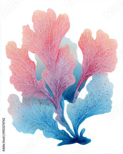 Wallpaper Mural Watercolor Sea Animals and seaweed Set – Underwater Clipart Collection Torontodigital.ca