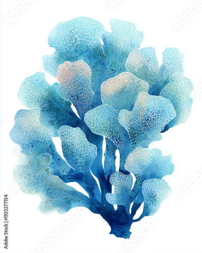 Wallpaper Mural Watercolor Sea Animals and seaweed Set – Underwater Clipart Collection Torontodigital.ca