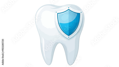 Tooth with Shield Protection Concept.