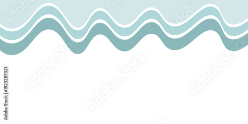 Groovy retro abstract sunset in a sea backgrounds. doodle shapes in trendy naive hippie 60s 70s style. Square wavy vector illustration in yellow colors.