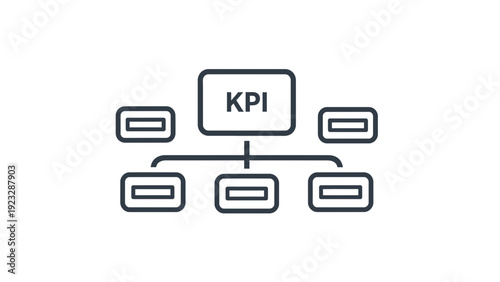 KPI key performance indicators infographic