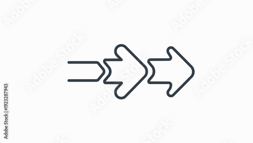 merge, exchange, arrow